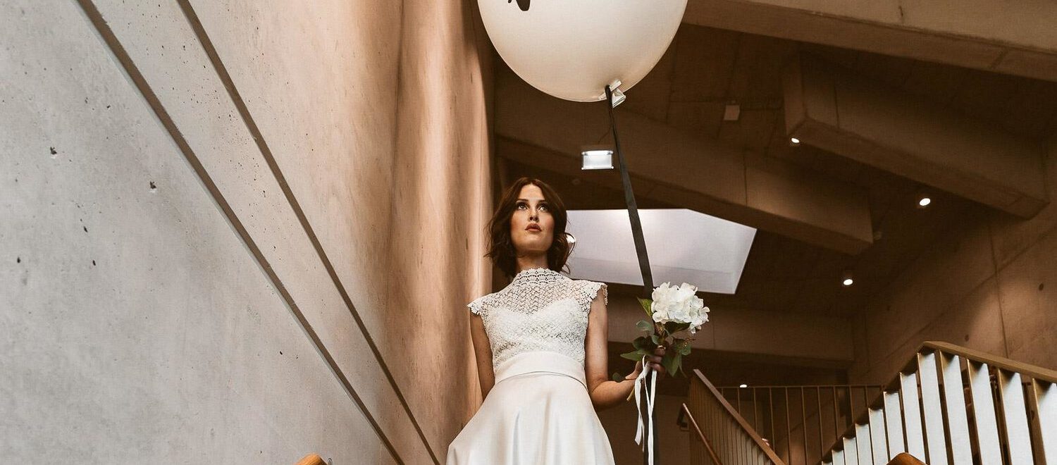 Brautkleid für die Kirche